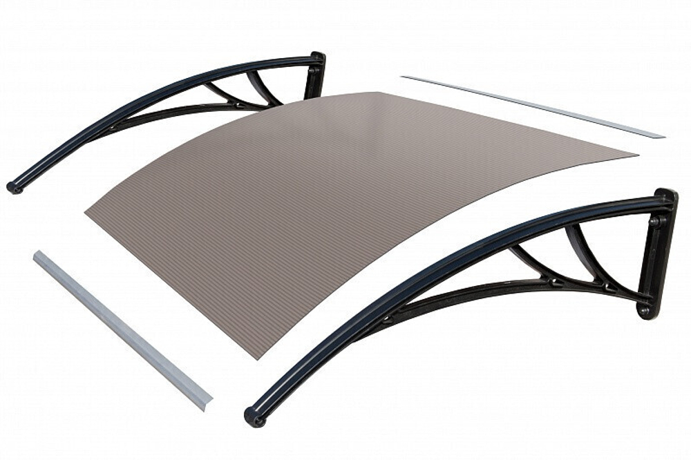 Козырек защитный Fakro Stoprain бронзовый 1200х930х280 мм