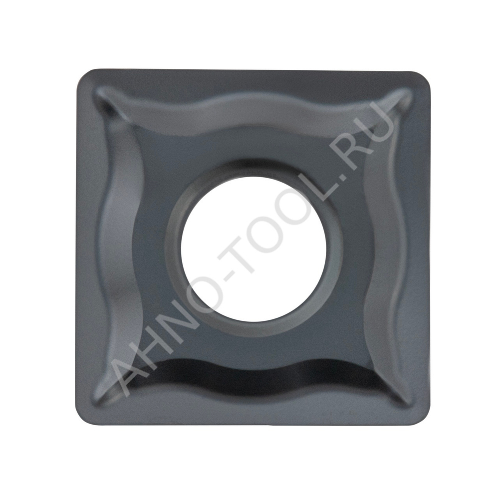 Пластина твердосплавная ISO SNMG120408-MFA APM20E AHNO по нерж.стали,  получистовая