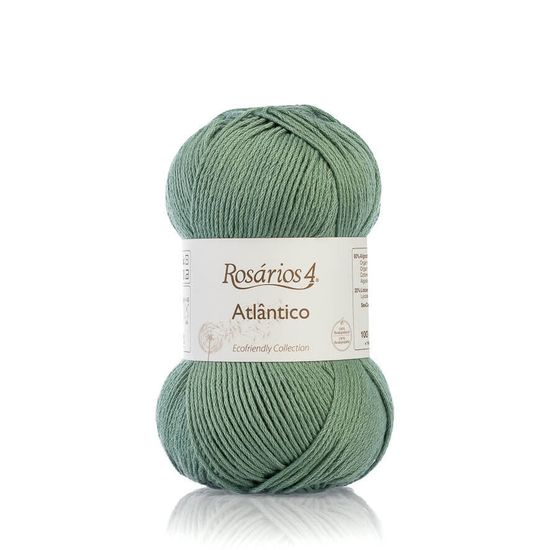 Пряжа ROSARIOS 4 Atlantico (80% органический хлопок, 20% морские водоросли)