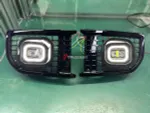 Передние противотуманные фары с воздуховодами бампера для LAND ROVER DEFENDER L663 2020+Лэнд Ровер Дефендер