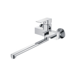 Смеситель для ванны и раковины 40к CN22129 CRON L-излив 400 мм,  ХРОМ