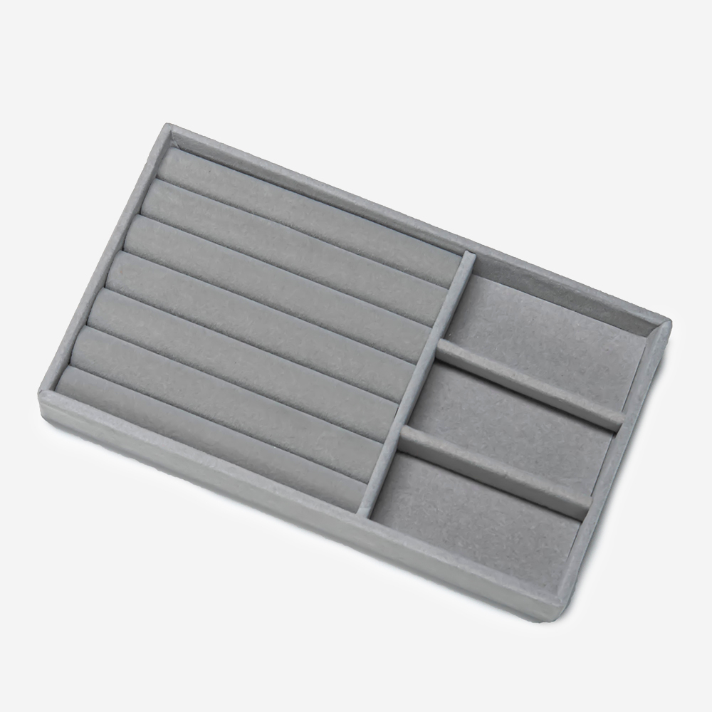 Органайзер для украшений №1, оттенок "Классика", 210*120*24мм, велюр