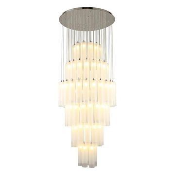 Люстра потолочная 90*G9 APL.859.06.90 белый/хром Francesca Aployt