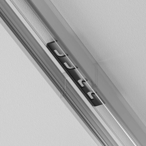 Коннектор прямой Exility X накладной/встраиваемый, черный Maytoni Technical EXILITY X Accessories for tracks Exility X TRA239C-21B