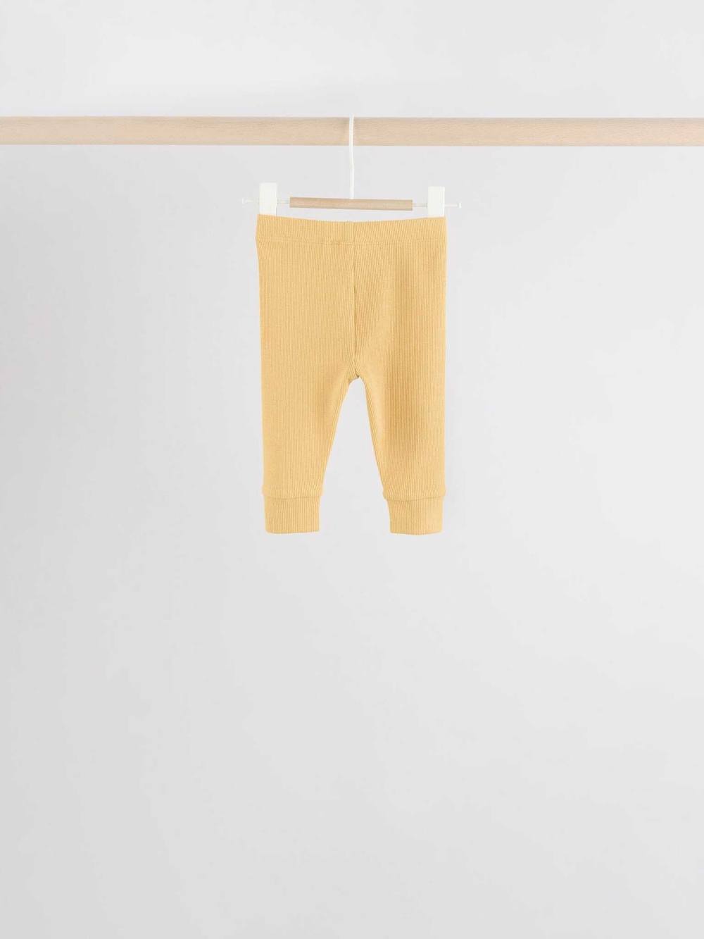 Лонгслив и брюки в комплекте для малышей Next B87-318, 3 шт., Бежевый, Голубой, Оранжевый