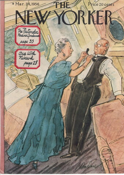 Журнал The New Yorker 24-03-1956, обложка