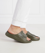 Шлепанцы SKOONA Maison Karl Karl Lagerfeld - хаки(KL75008)