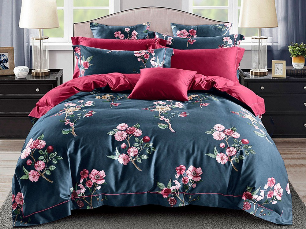 Постельное белье 2 спальное евро Asabella 1373-6