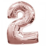 Цифра "2" (цвет на выбор) 1 шт