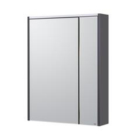 Зеркальный шкаф Roca Ronda 70 см белый глянец/антрацит ZRU9302969