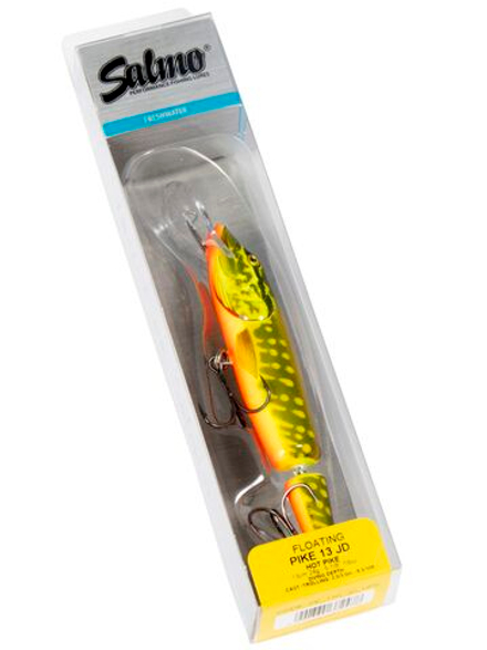 Воблер плавающий двухсост. Salmo PIKE JDR 13/HPE
