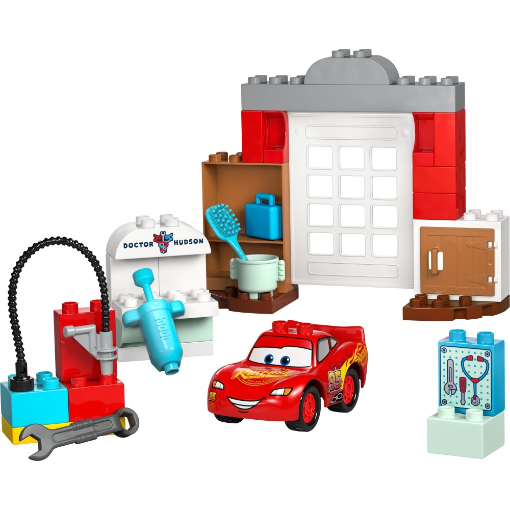 Конструктор LEGO DUPLO Disney 10456 Молния Маккуин в мастерской — фото 3