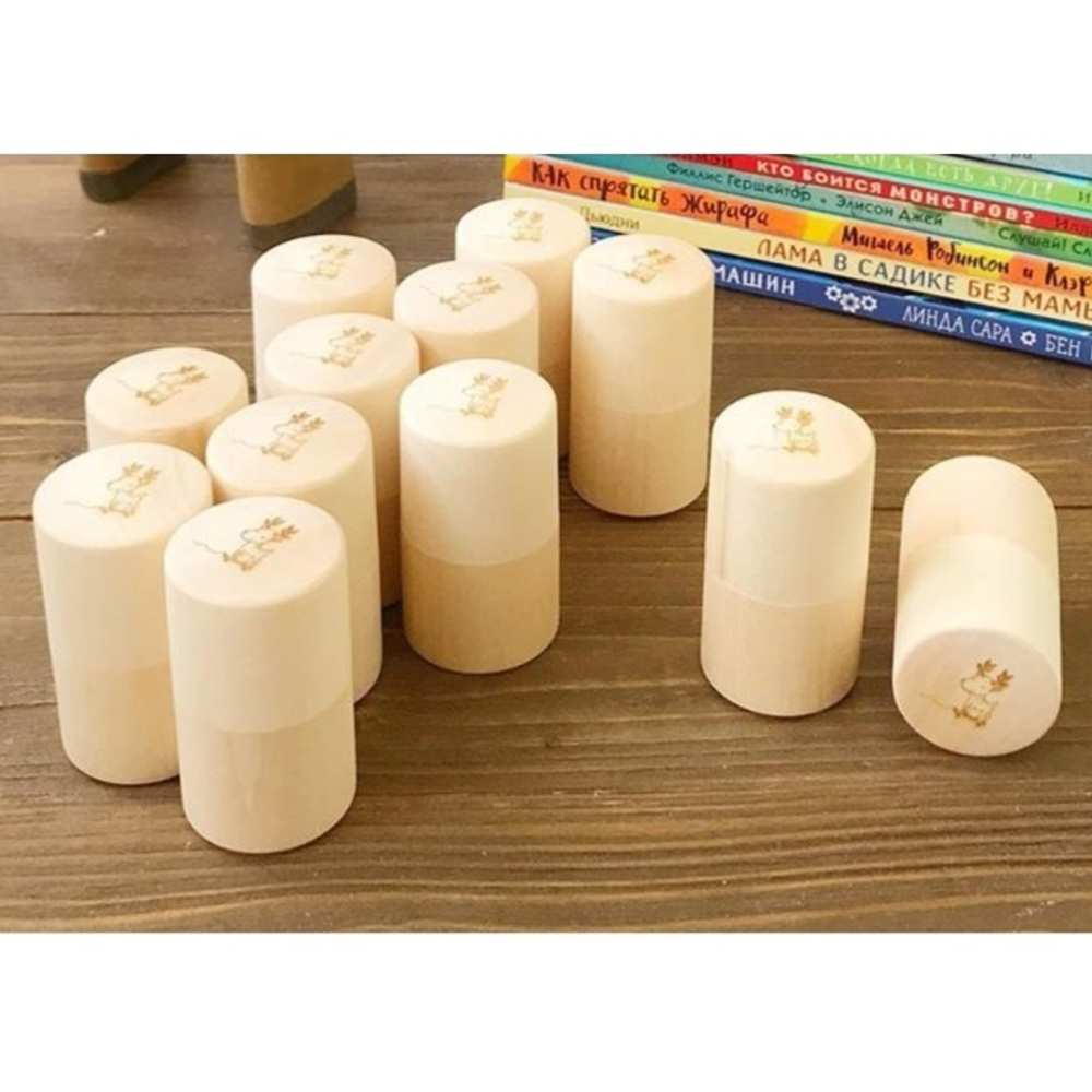 Пенал 120*d40мм, внутр.d30мм, деревянная заготовка