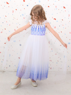 Пышное весеннее платье Эльзы