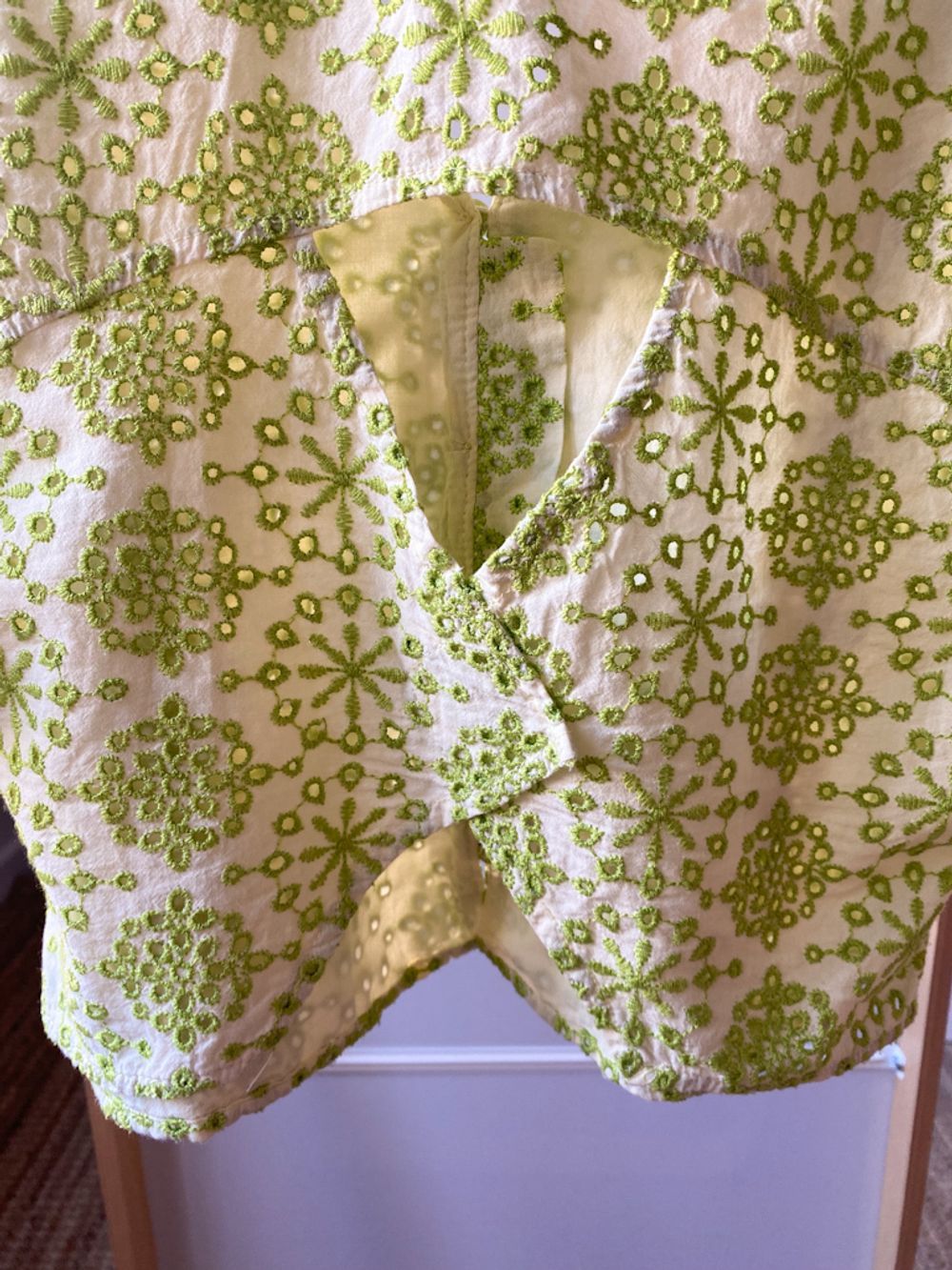 Хлопковая блузка Zara, 152