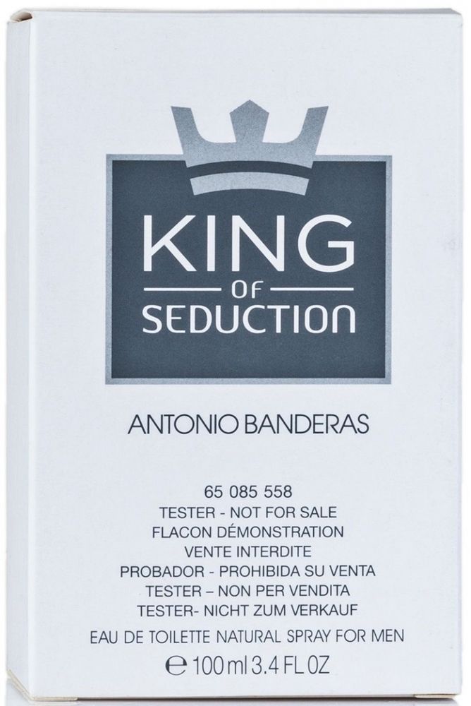ANTONIO BANDERAS King of Seduction men test 100ml edT