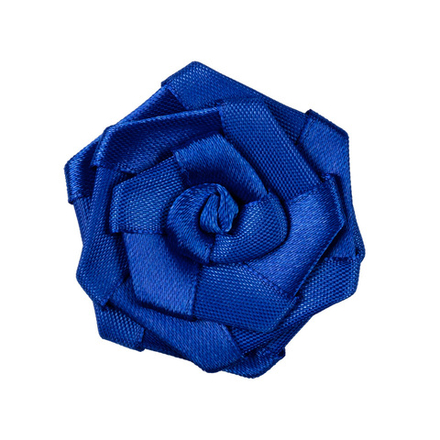 Цветы  "BLITZ" Розочка пришивная, цв.094 синий