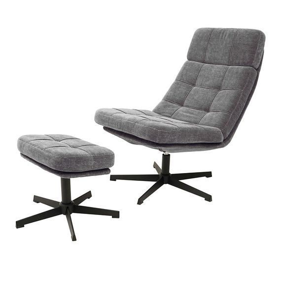 ЛЕОН, кресло для отдыха с банкеткой