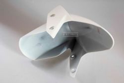 2DP-F1511-00-P1. FENDER, FRONT (WHITE). Yamaha N-max