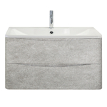 Мебель для ванной комнаты подвесная BelBagno ACQUA-800-2C-SO-CVG 80см Cemento Verona Grigio