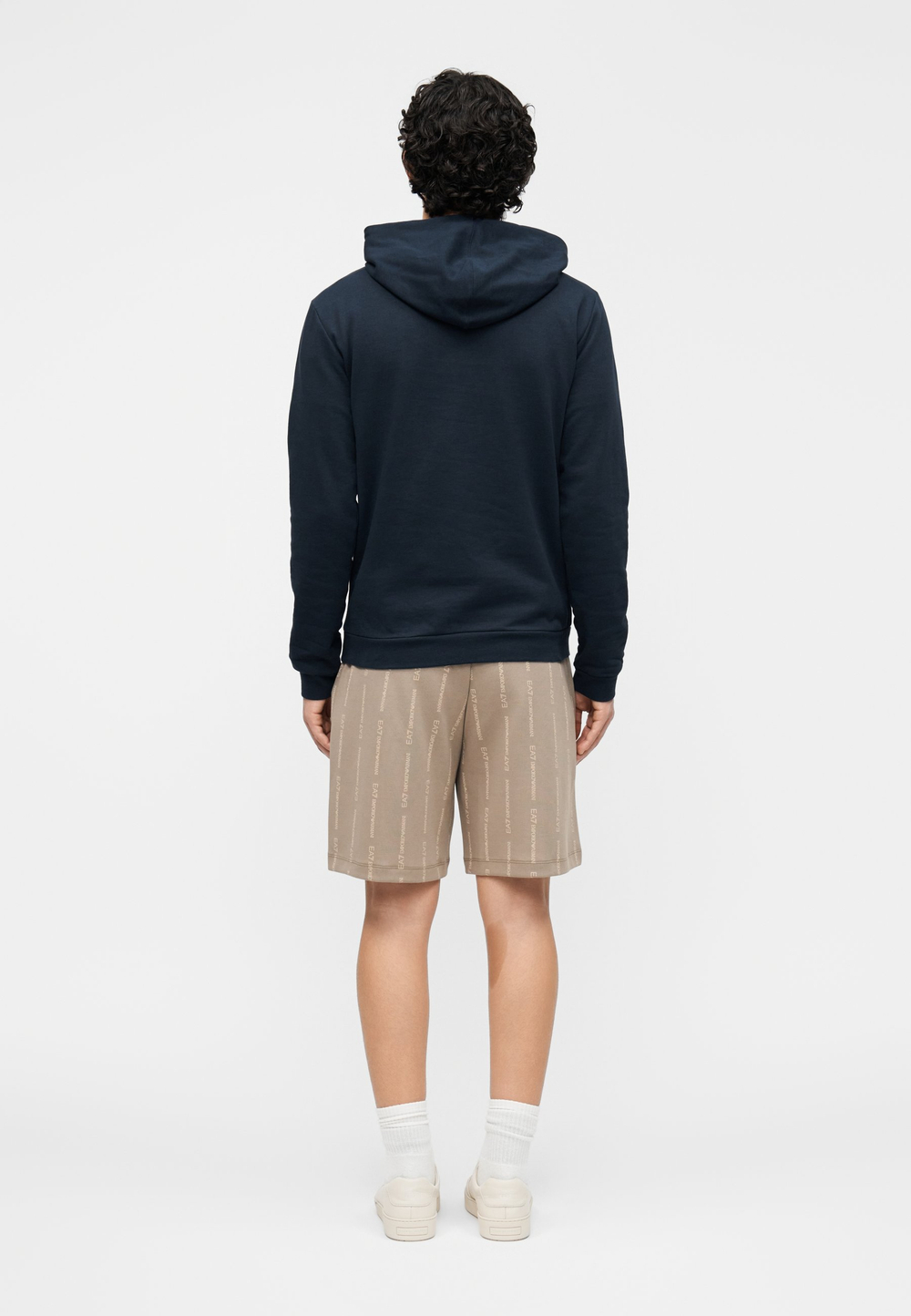 EA7 Emporio Armani UNISEX - Толстовка с капюшоном - Синий