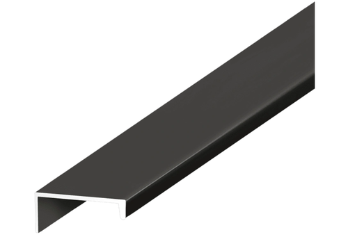 Ручка-профиль i-line, 4000мм, графит матовый, AQ