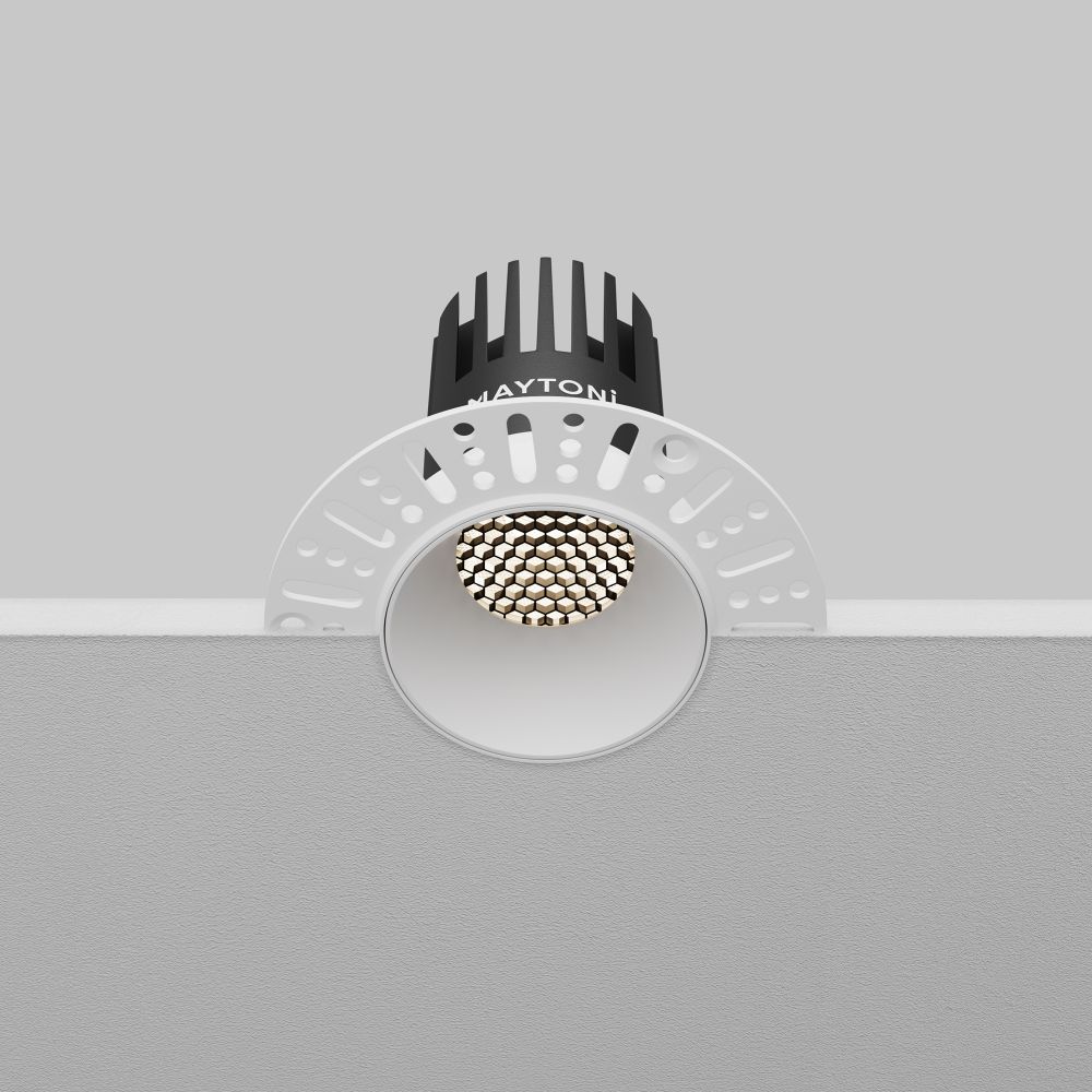 Светильник встраиваемый светодиодный Maytoni Dip DL119-10W-4K-TRS-W