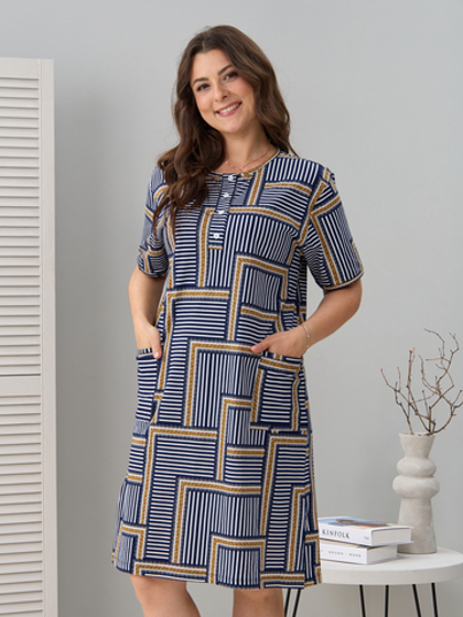 Туника Т-012/рамки-полоска