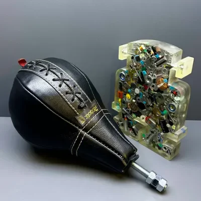 Груша Premium в сборе кожаная Junior (чёрная)