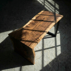 Стол водопад из термо ореха