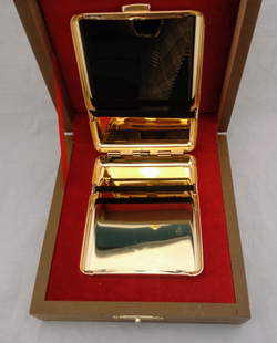 Портсигар "Герб РФ" двусторонний на 20 сигарет