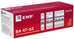 Автоматический выключатель ВА 47-63, С 6А, 230/400V, 2P, EKF