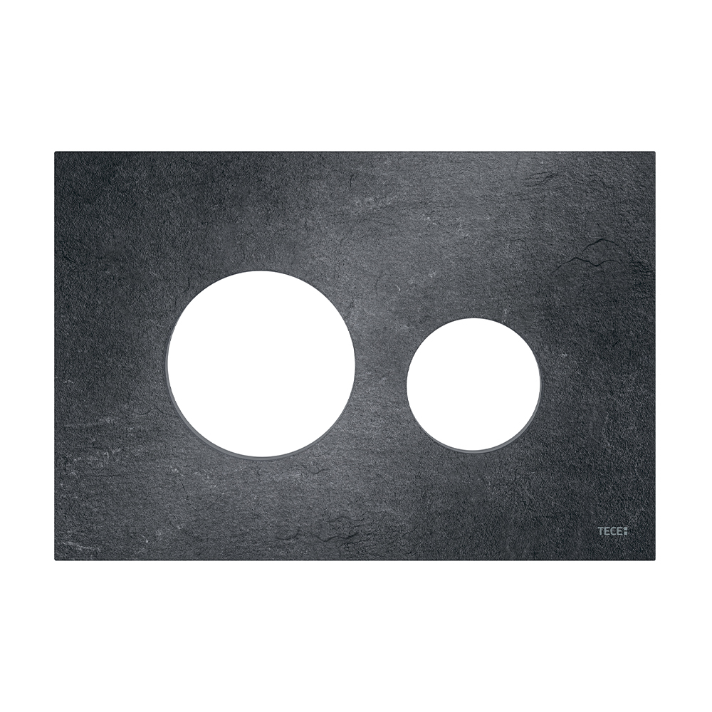 Сланцевая лицевая панель смыва для унитаза TECEloop modular, (плитка сланцевая)