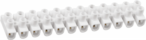 Колодки NTB-UPP-S12-3/WH 12 пар,3А, сечение 1,0-4,0мм2, белые 71 326