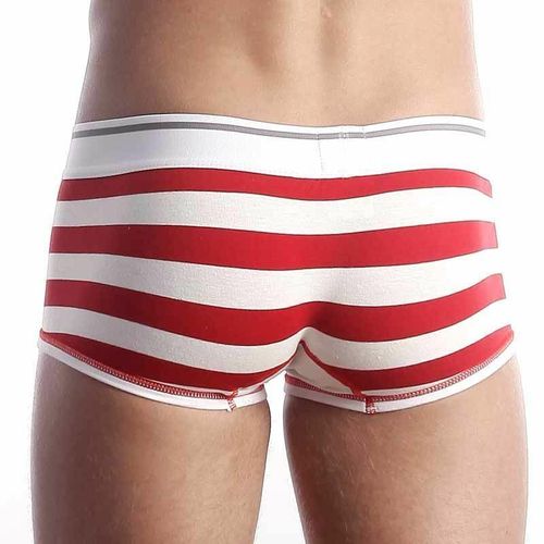 Мужские трусы хипсы TOOT Cup Logo Border Nano Boxer Red TT00012