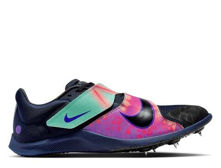 Шиповки беговые Nike Zoom Rival Jump Glam U Черно-Розовые