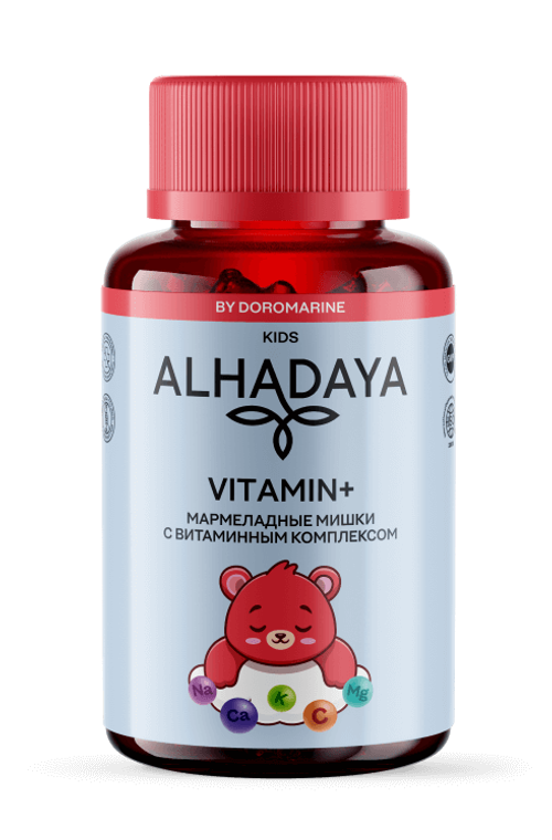 Alhadaya Vita+ мармеладные мишки с витаминным комплексом 60 таб.