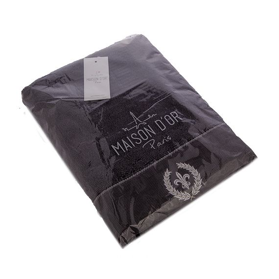 SEYMOUR - СЕЙМУР серый полотенце махровое Maison Dor(Турция) .