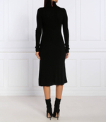 платье rib roll-nk Tommy Hilfiger - черный(WW0WW35617)