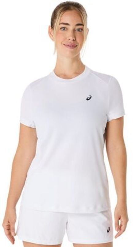 Женская теннисная футболка Asics Court Short Sleeve - белый