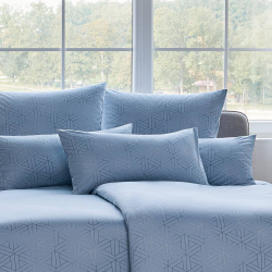 Постельное белье 1.5 спальное Estella Pippa taube голубое