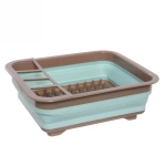 Сушилка для посуды пластиковая «DANNY HOME» 36*30,5см кофейная