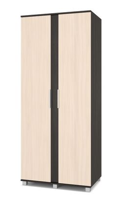 Шкаф двухстворчатый "Пандора" П21 (венге/млечный дуб)