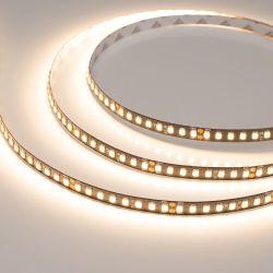 Светодиодная лента RT-A160-BLACK-8mm 24V Warm3000 (12 W/m, IP20, 2835, 5m) (Arlight, высок.эфф.150 лм/Вт) 029426(2)