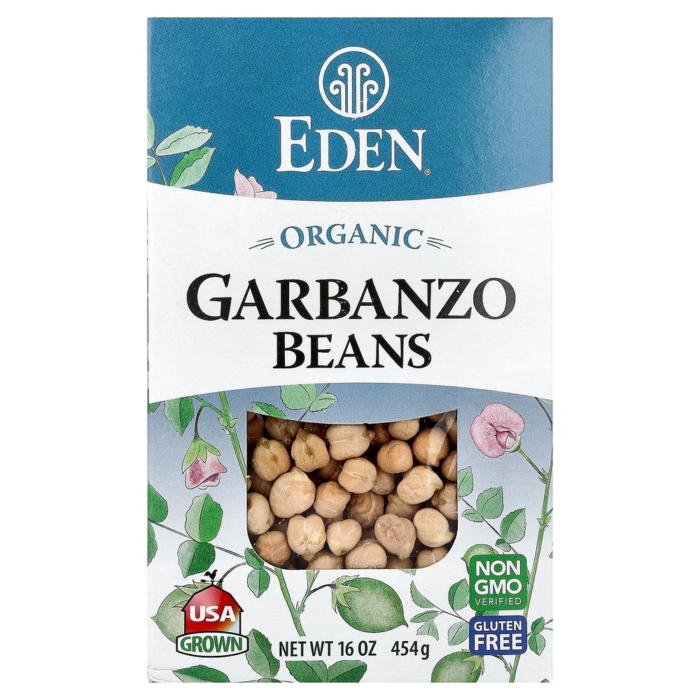 Eden Foods, Натуральные бобы нута, 16 унций (454 г)