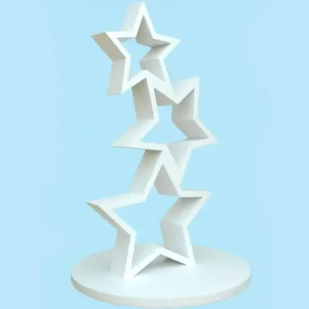 Набор "Новогодняя витрина Елка из звезд маленький "