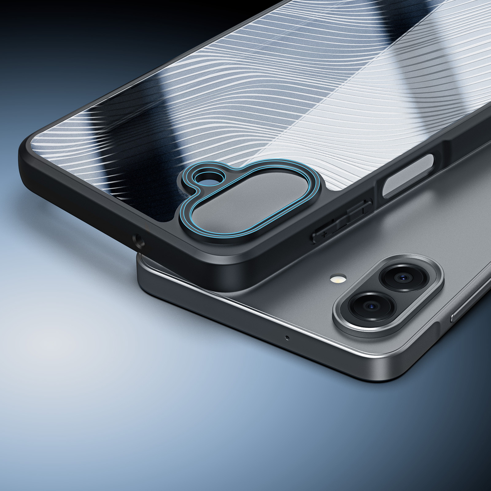 Чехол прозрачный с мягкими рамками от Dux Ducis для Samsung Galaxy A07 4G, серия Aimo Series Case