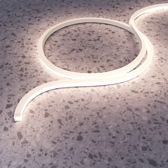 Гибкий неон 12х12 24В 12Вт/м 3000K IP67 5м Led Strip 432022