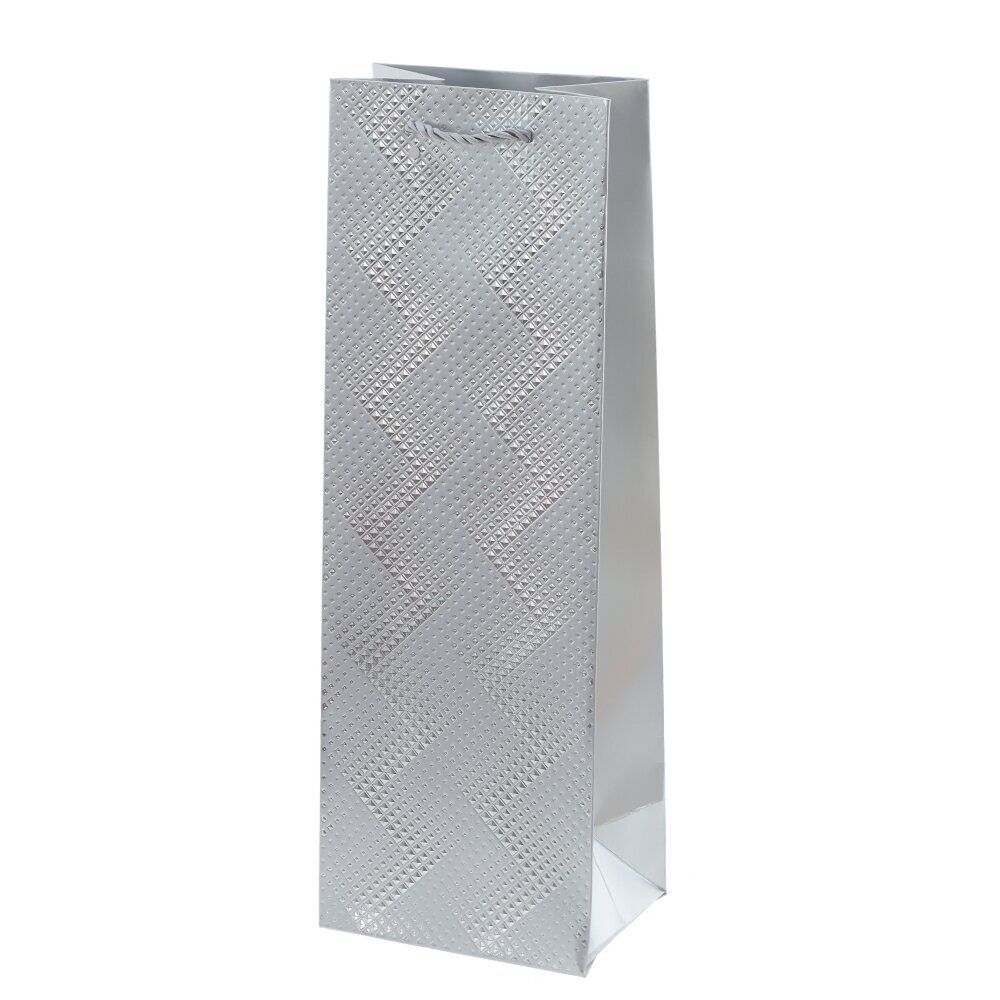 GAEM Пакет подарочный для бутылок (бумага 210г/м2, блок микс 12шт), L12 W9 H35 см, 4в.