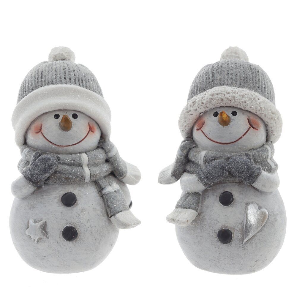 GAEM Фигурка декоративная "Снеговик", L5 W5 H8 см, 2в.